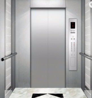 800KG 8 คนลิฟต์โดยสารไฮดรอลิกสำนักงานพาณิชย์ VVVF Inverter