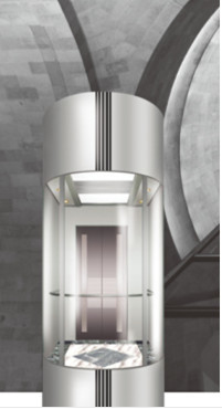 6 คน 13 ชั้น ลิฟต์ 1000KG 1.75m/s 360 Free View