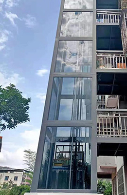 6 คน 13 ชั้น ลิฟต์ 1000KG 1.75m/s 360 Free View