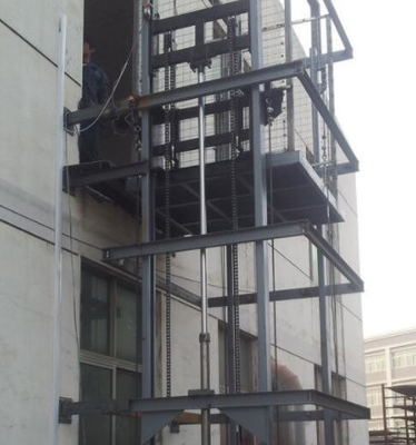 ลิฟท์แก้วเชิงพาณิชย์ 2000KG 0.3m / s Home Hydraulic Lift
