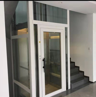ลิฟท์แก้วเชิงพาณิชย์ 2000KG 0.3m / s Home Hydraulic Lift
