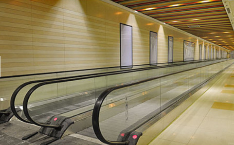 VVVF Drive Airport Moving Walkway บันไดเลื่อนผู้โดยสาร 11 องศา