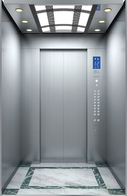 TUV MRL Gearless ลิฟต์ 1000KG 10 คนห้องเครื่อง Less Lift