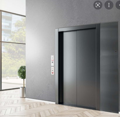Gearless Traction 400KG MRL ลิฟต์ VVVF Motor Roomless Lift