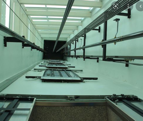 1.5m / s แปดคนลิฟต์แบบพาโนรามา 800KG อาคารสำนักงาน