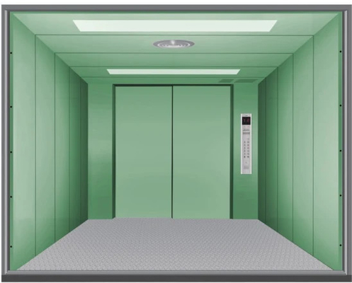 Heavy Duty 2-8 Floors Cargo Elevator 220V Voltage วัสดุสแตนเลส