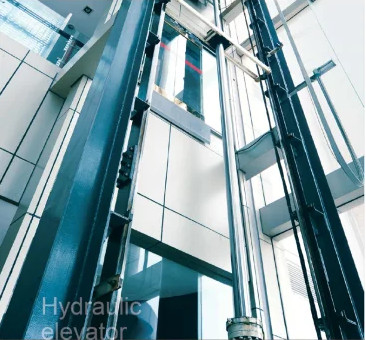 320KG ลิฟต์เชิงพาณิชย์ขนาดเล็กและลิฟต์ 0.3m / s ลิฟต์บรรทุกสินค้าไฮดรอลิก