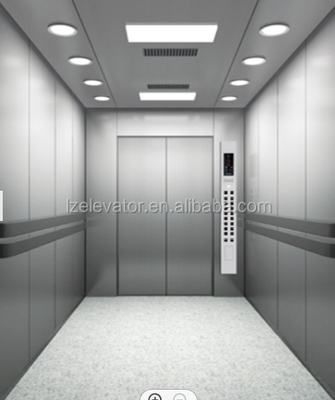 1.5m Pit Hospital Bed ลิฟต์ TUV ห้องโดยสารลิฟต์สแตนเลส