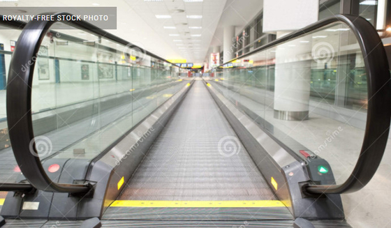 Subway Airport Moving Walkway 12000mm 5000KG Auto Walk