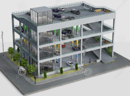 0.75m/s อาคาร ที่จอดรถ ยานพาหนะ ลิฟต์ ลิฟท์ ICP AC VVVF Traction