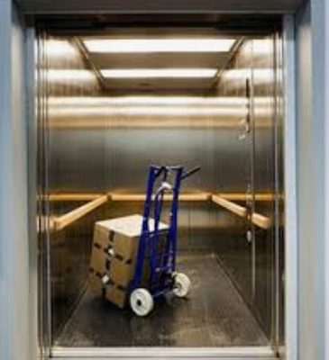 0.5m / s 2000KG ลิฟต์บรรทุกสินค้าสำหรับบ้าน VVVF Drive Heavy Duty