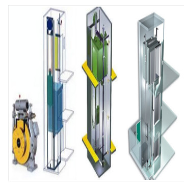 ไมโครคอนโทรลเลอร์ไฮดรอลิก Mrl ลิฟต์ PM Gearless Drive 630KG 5 Passenger Lift