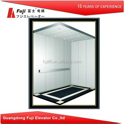 20 คน 2000KG MRL Traction Elevator FPGA DSP Control Roomless Lift