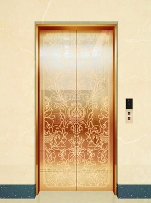 6 หยุด MRL Home Elevators ไมโครคอนโทรลเลอร์ไร้เครื่องจักร