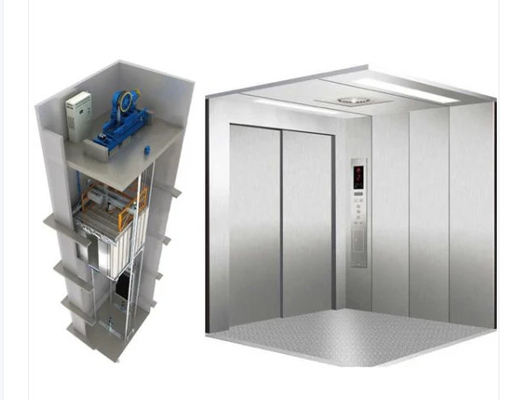 ไมโครคอนโทรลเลอร์ MRL Gearless ลิฟต์ 1300KG 12 คนเครื่องไม่มีห้อง